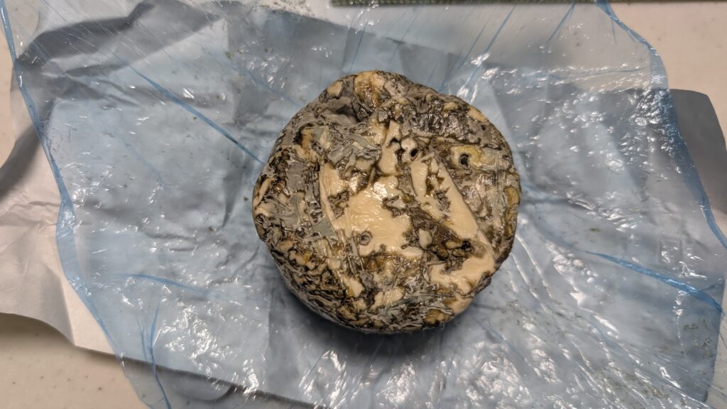Kuromatsunai blue cheese whole