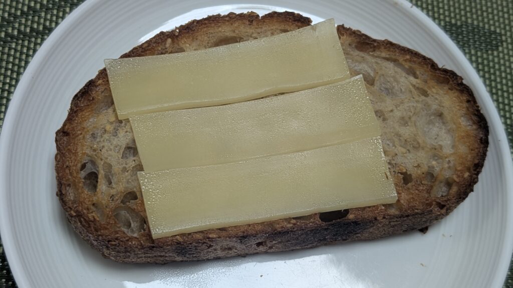 Natural cheese on campagne
